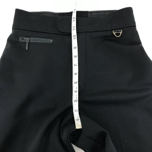 Eddie Bauer Ebtek Stretch Stirrup Ski Pants Women's Size 8 Black Shoeller Winter - Picture 8 of 15